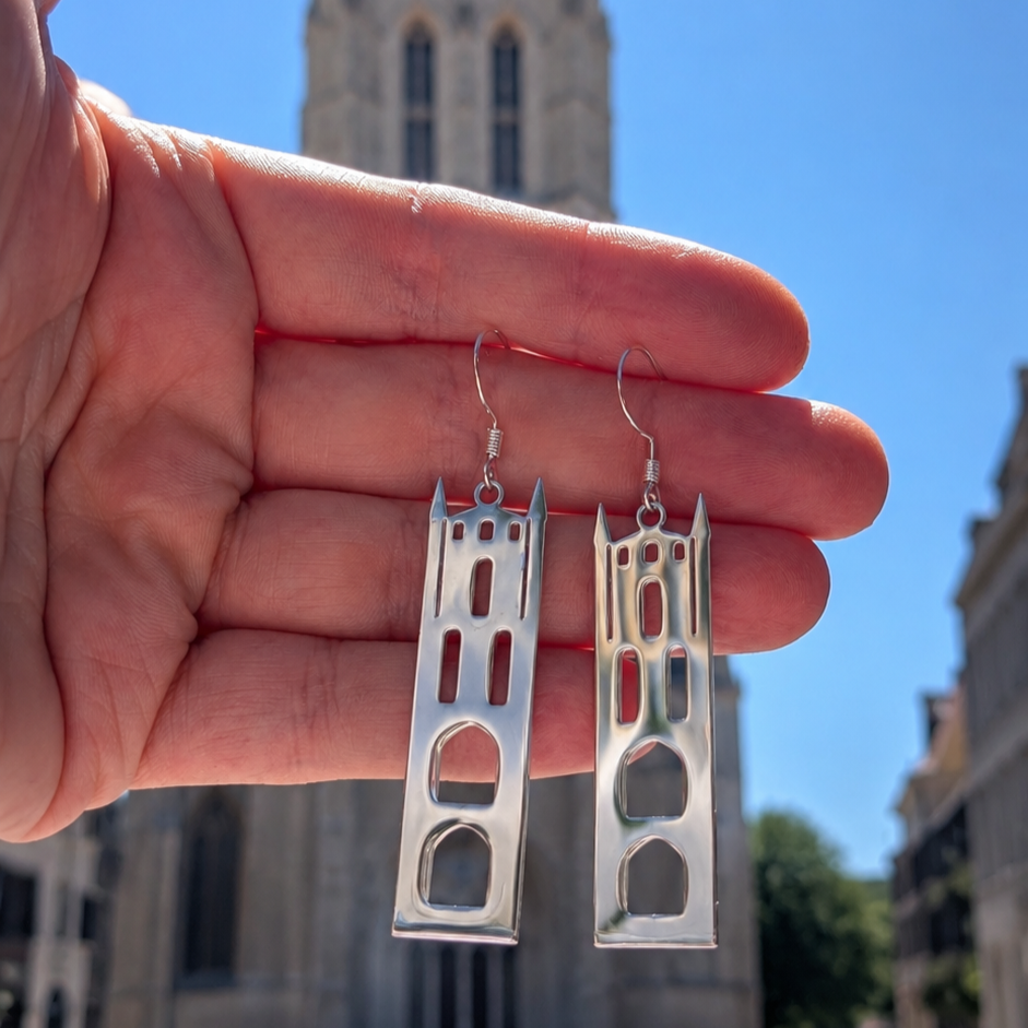 The Belfry Earring (Silver)