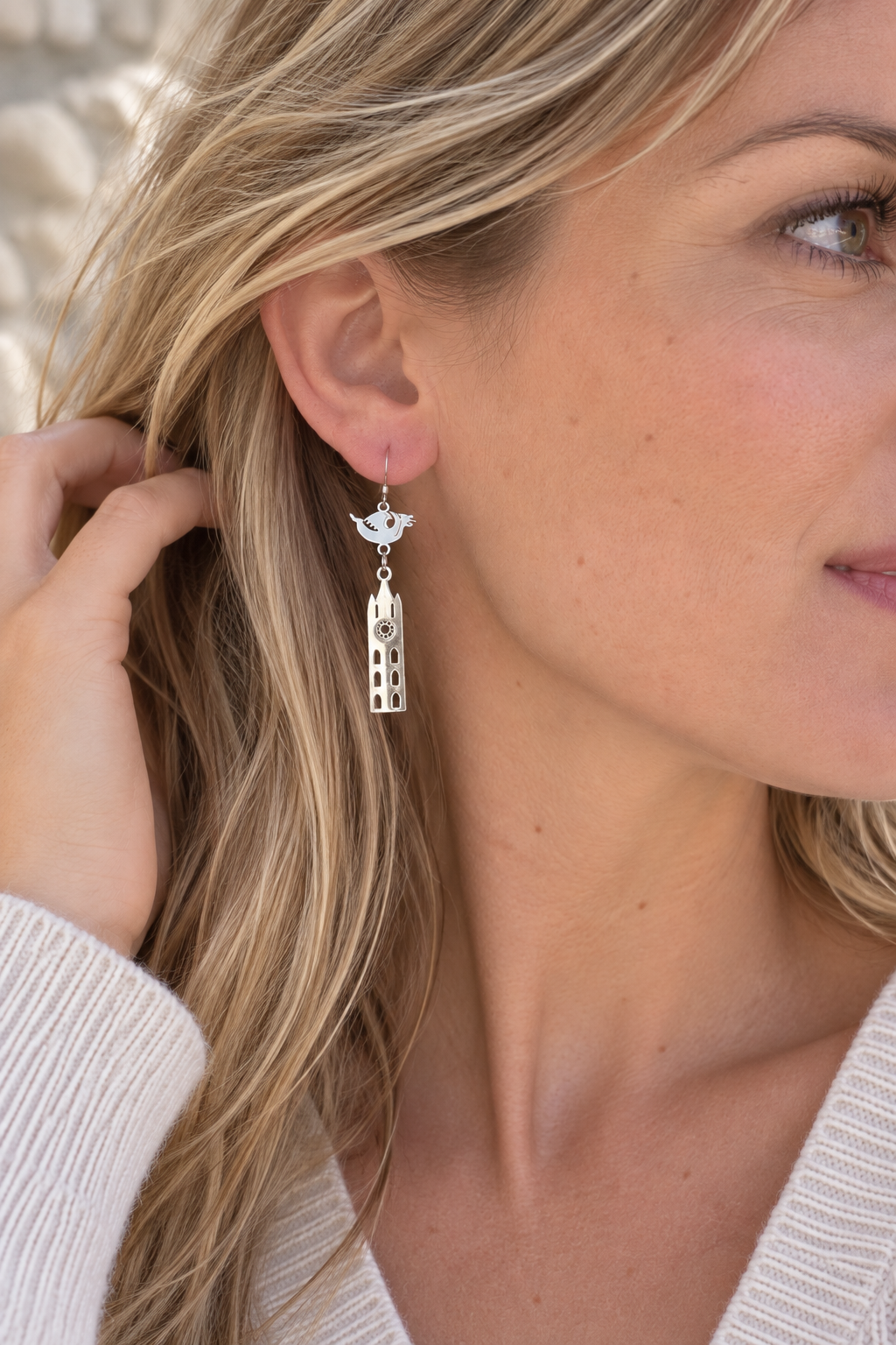 Dragon in the Belfort Earrings Silver