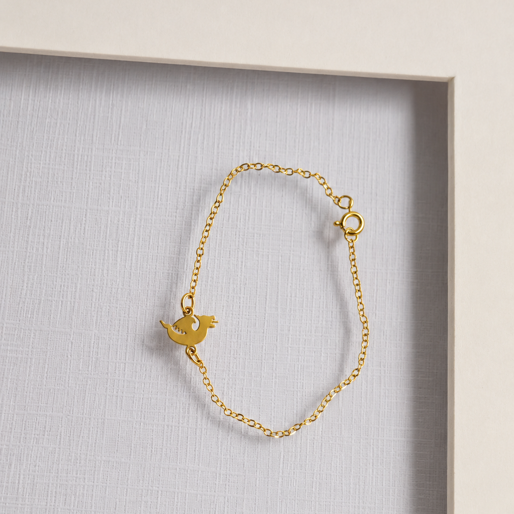 Bracelet Dragon Doré